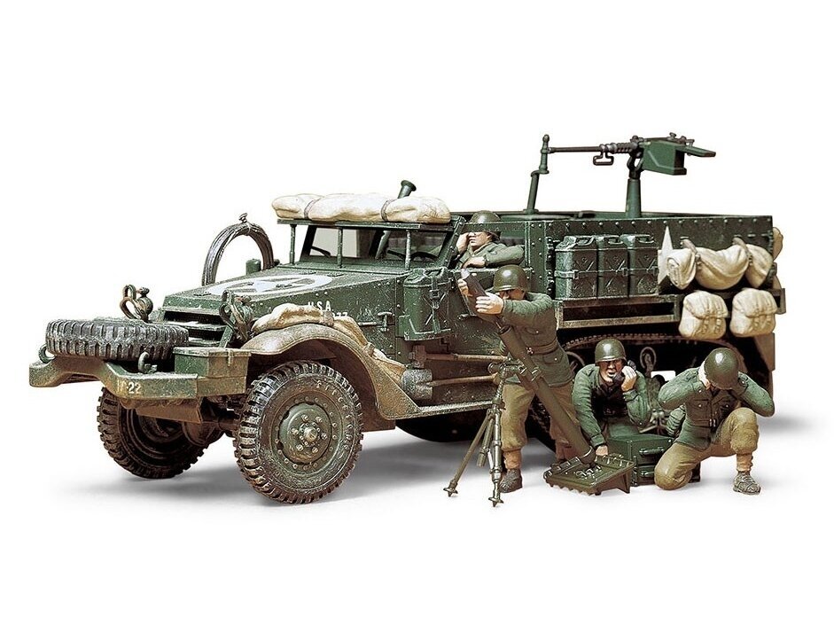 Tamiya - U.S. Half Track 81mm Mortar Carrier M21, 1/35, 35083 1