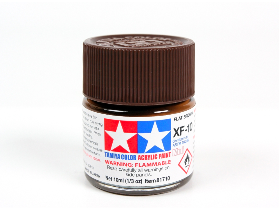 Tamiya - XF-10 Flat brown, 10ml 1