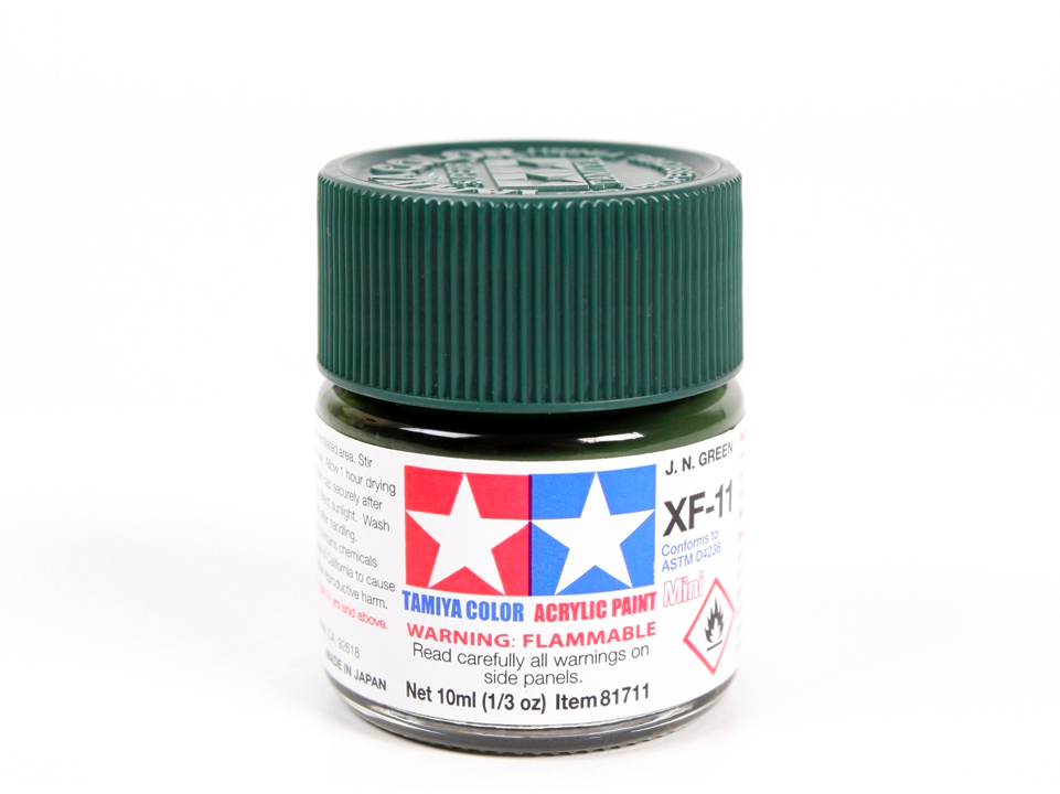 Tamiya - XF-11 J.N. green, 10ml 1