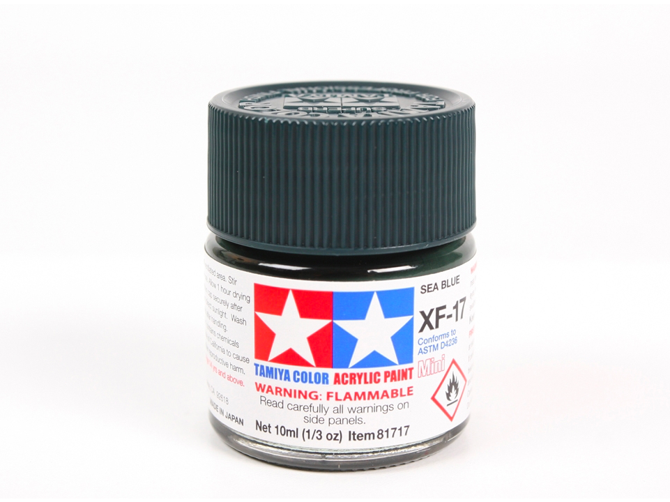 Tamiya - XF-17 Sea blue, 10ml 1 Tamiya - XF-17 Sea blue, 10ml 1