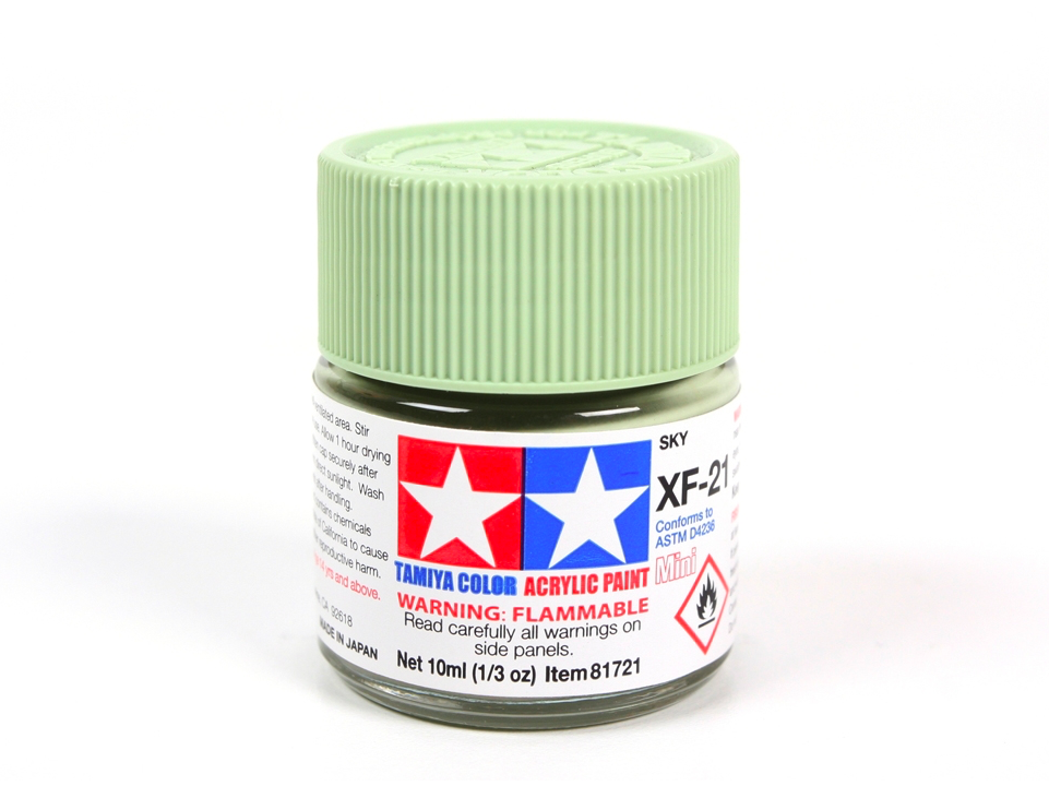 Tamiya - XF-21 Sky, 10ml 1 Tamiya - XF-21 Sky, 10ml 1