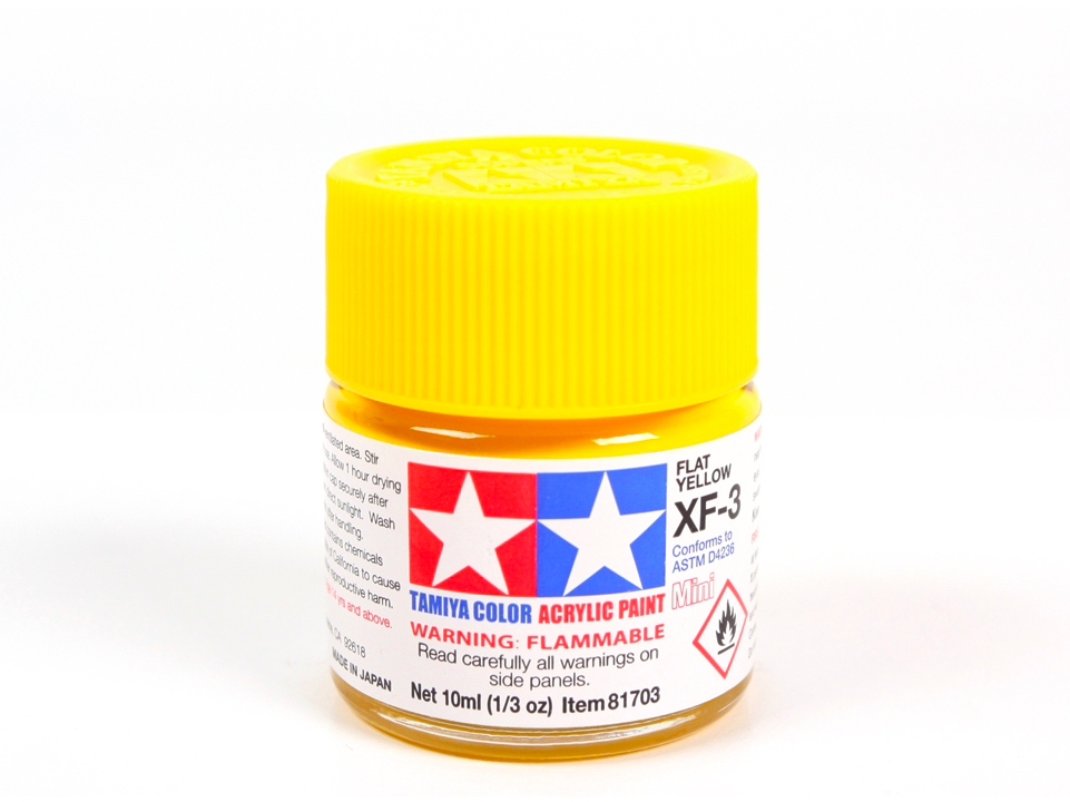 Tamiya - XF-3 Flat yellow, 10ml 1 Tamiya - XF-3 Flat yellow, 10ml 1