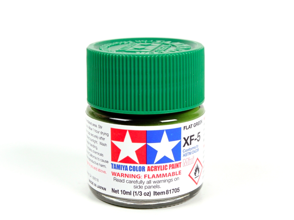 Tamiya - XF-5 Flat green, 10ml 1 Tamiya - XF-5 Flat green, 10ml 1