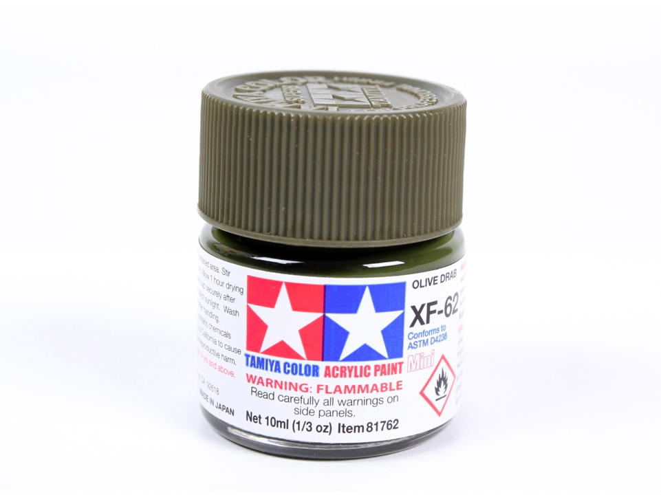 Tamiya - XF-62 Olive drab, 10ml 1 Tamiya - XF-62 Olive drab, 10ml 1