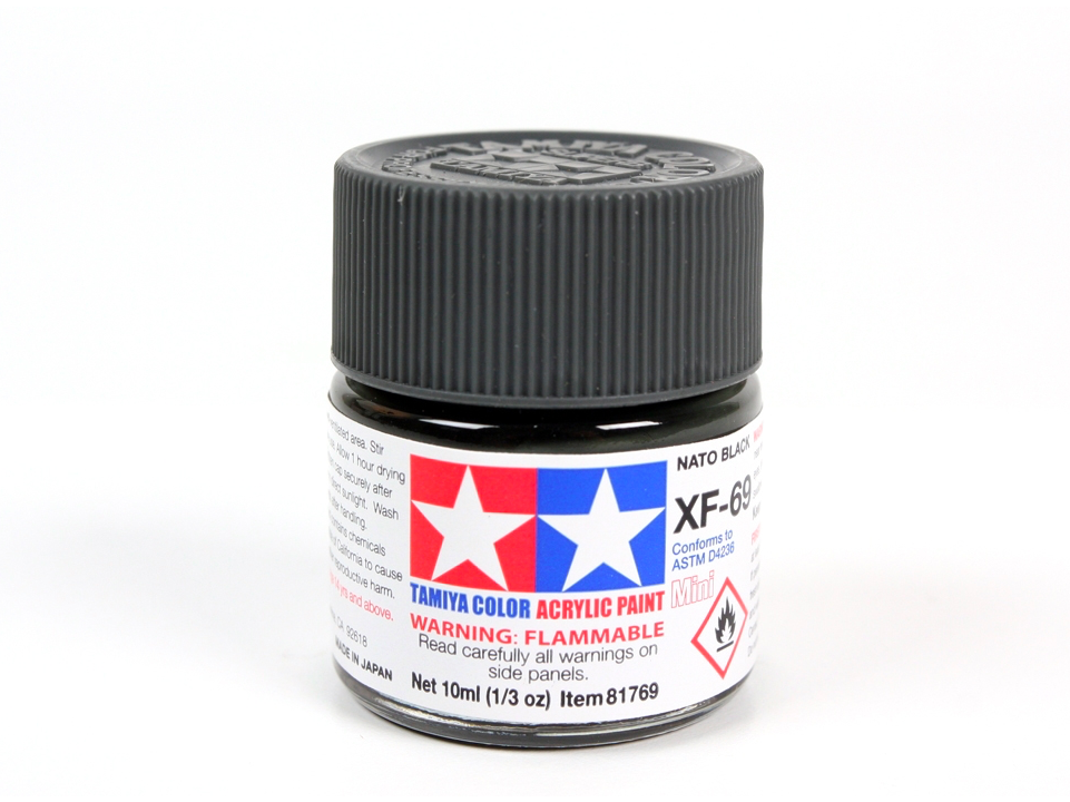 Tamiya - XF-69 NATO black, 10ml 1 Tamiya - XF-69 NATO black, 10ml 1