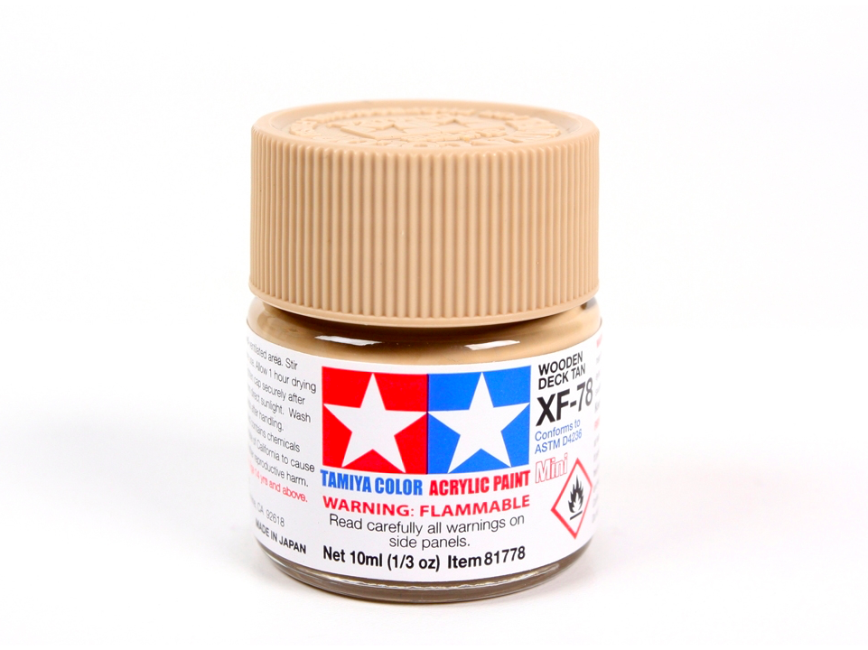 Tamiya - XF-78 Wooden deck tan, 10ml 1 Tamiya - XF-78 Wooden deck tan, 10ml 1