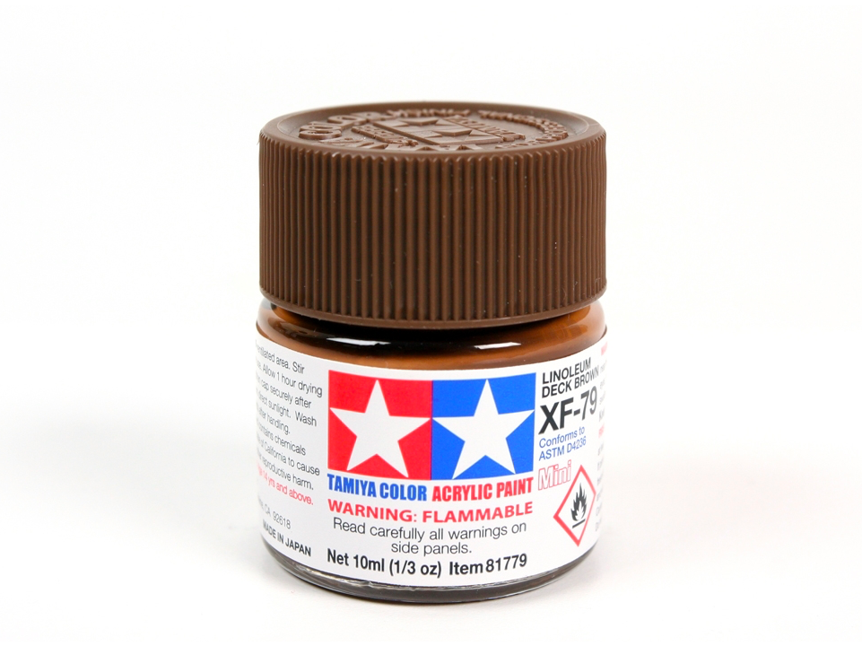 Tamiya - XF-79 Linoleum deck brown, 10ml 1 Tamiya - XF-79 Linoleum deck brown, 10ml 1