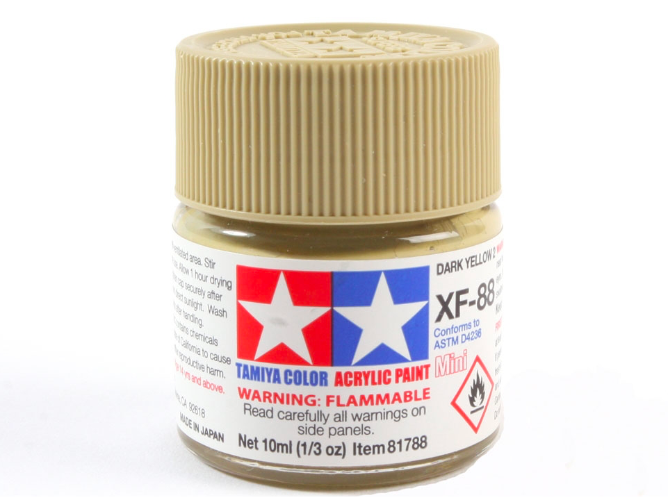 Tamiya - XF-88 Dark yellow 2, 10ml 1 Tamiya - XF-88 Dark yellow 2, 10ml 1