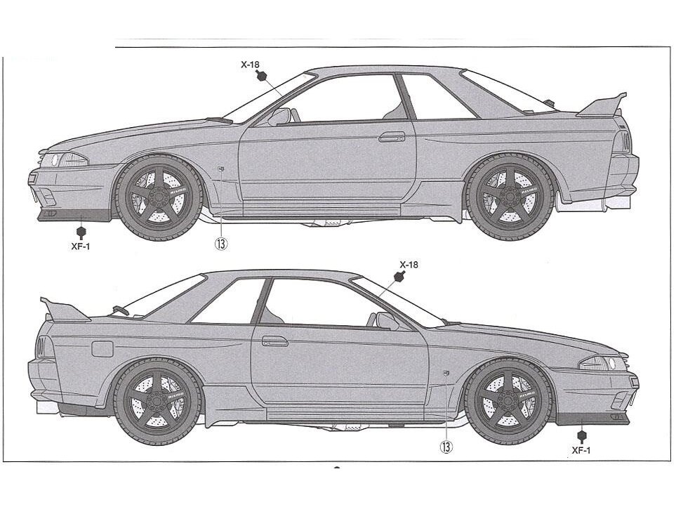 Tamiya - Nissan Skyline GT-R (R32) Nismo Custom, 1/24, 24341 7 Tamiya - Nissan Skyline GT-R (R32) Nismo Custom, 1/24, 24341 7