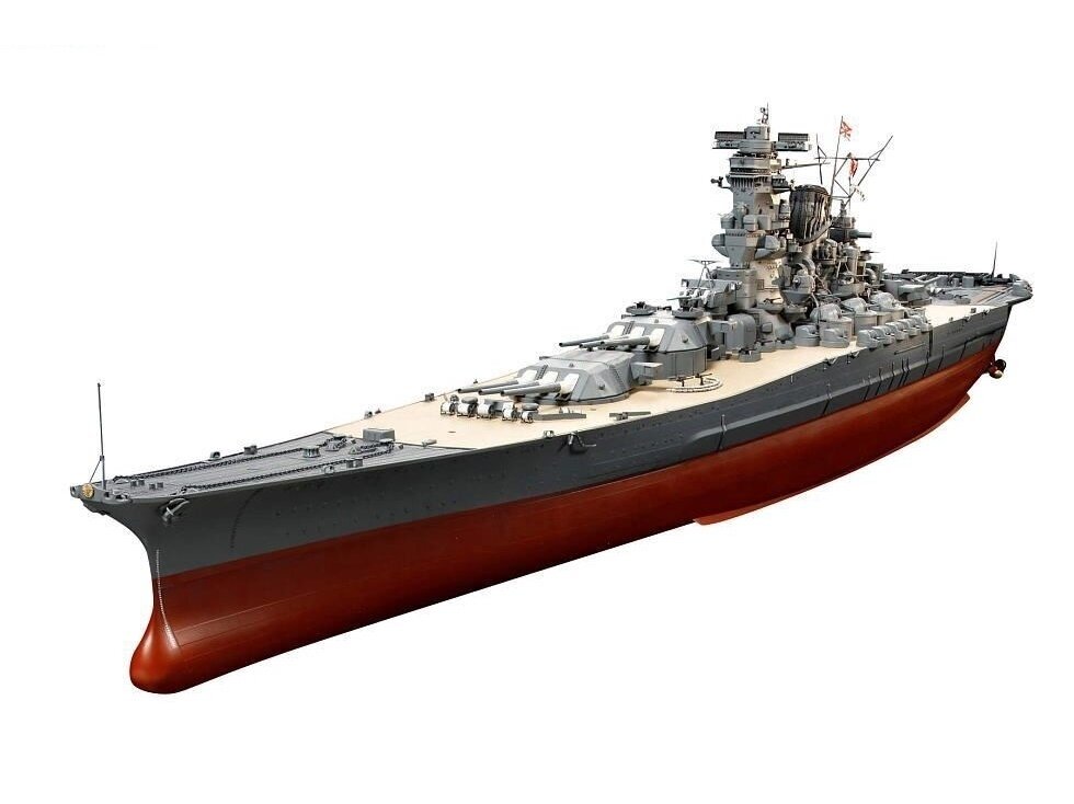 Tamiya - Japanese Battleship Yamato su Fotoėsdintomis detalėmis, 1/350, 78025 2