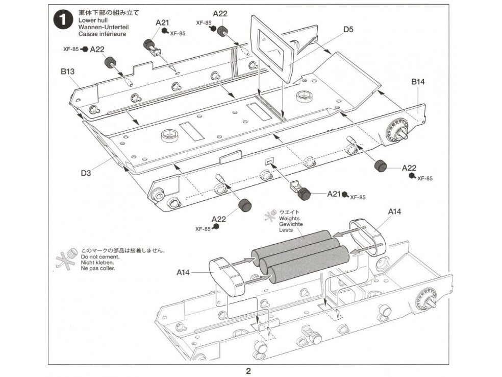 Tamiya - JGSDF TYPE 10 TANK, 1/48, 32588 11 Tamiya - JGSDF TYPE 10 TANK, 1/48, 32588 11