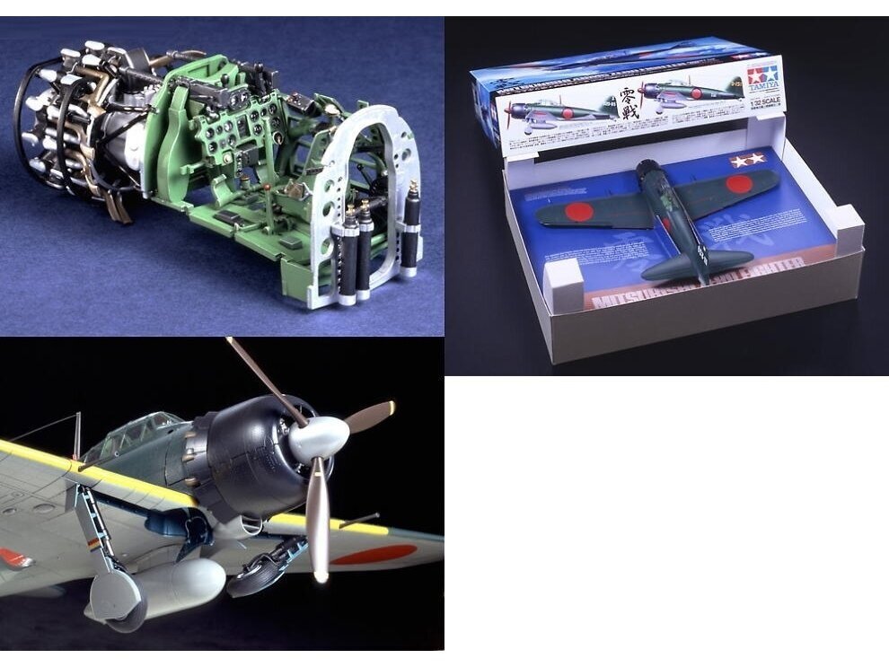 Tamiya - Mitsubishi A6M5 Zero Fighter Model 52 (Zeke), 1/32, 60318 5 Tamiya - Mitsubishi A6M5 Zero Fighter Model 52 (Zeke), 1/32, 60318 5