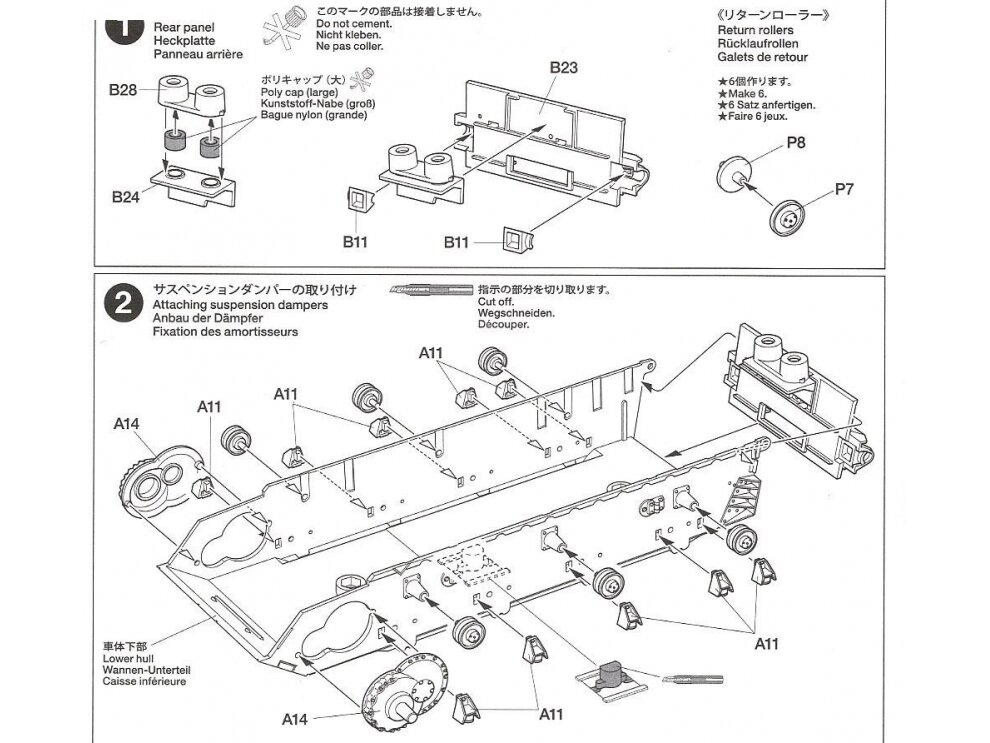 Tamiya - Jagdpanzer IV/70(V) Lang (Sd.Kfz.162/1), 1/35, 35340 16 Tamiya - Jagdpanzer IV/70(V) Lang (Sd.Kfz.162/1), 1/35, 35340 16