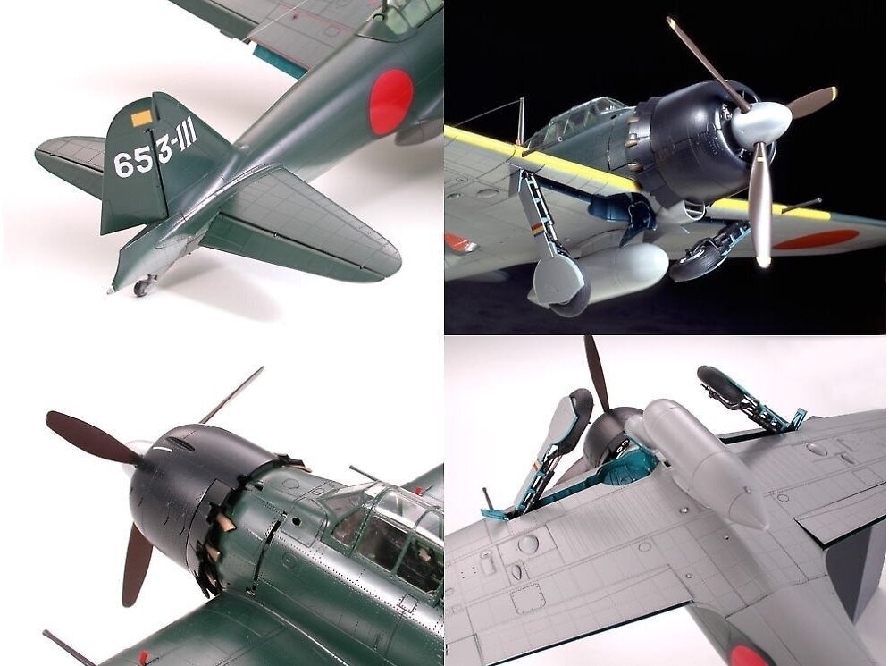 Tamiya - Mitsubishi A6M5 Zero Fighter Model 52 (Zeke), 1/32, 60318 4 Tamiya - Mitsubishi A6M5 Zero Fighter Model 52 (Zeke), 1/32, 60318 4
