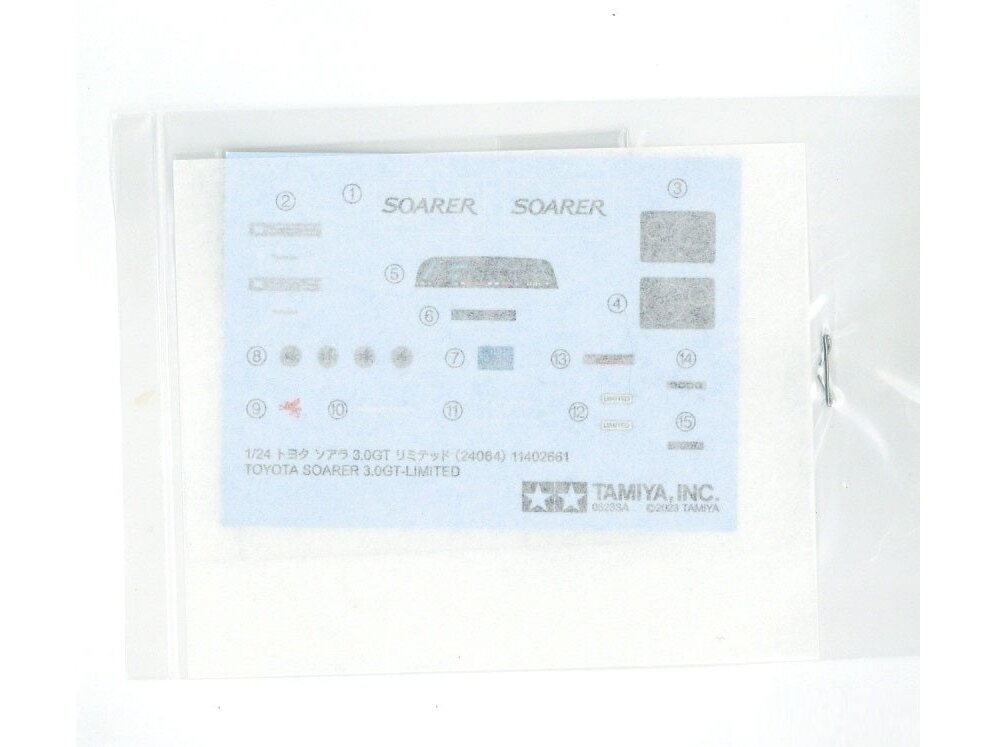 Tamiya - Toyota Soarer 3.0 GT Limited, 1/24, 24064 9