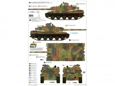 Tiger Model - French Army 1966-2002 AMX-30 B2 BRENNUS, 1/35, 4604 6