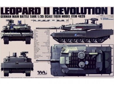 Tiger Model - German Main Battle Tank Leopard II Revolution I, 1/35, 4629