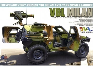 Tiger Model - French Army 1987-Present VBL Milan Milan Anti-Tank Missile Launcher, 1/35, 4618