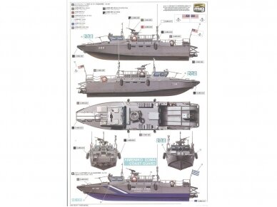 Tiger Model - Sweden CB-90 FSDT Assault Craft CB 90/Combat Boat 90, 1/35, 6293 12