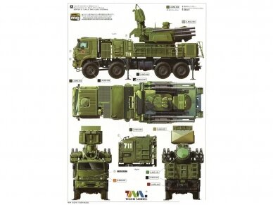 Tiger Model - Russian Pantsir-S1 missile system, 1/35, 4644 12