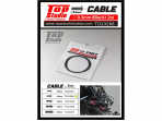 Top Studio - Cable (Outer Dia 0.3 mm /Black), TD23288