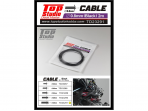 Top Studio - Cable (Outer Dia 0.8 mm /Black), TD23291