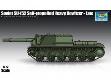 Trumpeter - Soviet SU-152 Self-propelled Howitzer (Late), 1/72, 07130