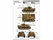 Trumpeter - Pz.Kpfw. VI Ausf. E Sd.Kfz. 181 Tiger I (Medium Production) w/ Zimmerit, 1/35, 09539