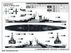 Trumpeter - USS Large cruiser Alaska, 1/700, 06738