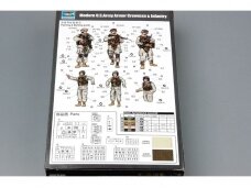 Trumpeter - Modern U.S. Army Armor Crewman & Infantry, 1/35, 00424