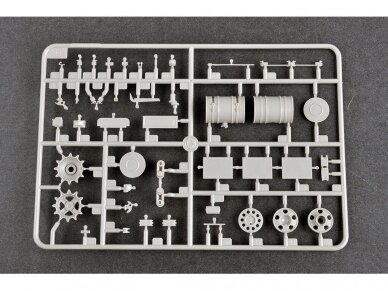 Trumpeter - Russian T-72B3 with 4S24 Soft Case ERA & Grating Armour, 1/35, 09610 11