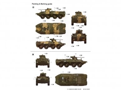 Trumpeter - Russian BTR-80A APC, 1/35, 01595 4