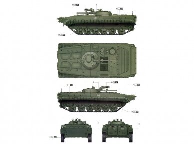 Trumpeter - Soviet BMP-1 IFV, 1/35, 05555 3