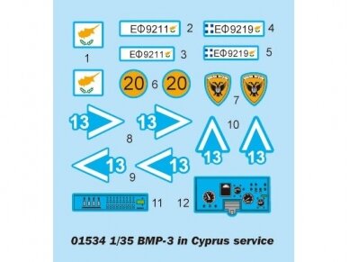 Trumpeter - BMP-3 in Greek service, 1/35, 01534 1