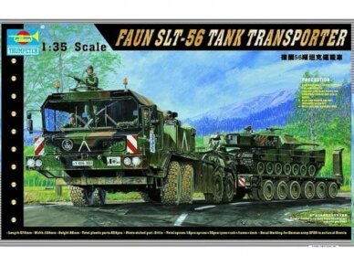 Trumpeter - Faun SLT-56 Panzertransporter, 1/35, 00203
