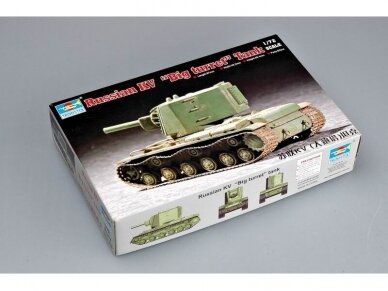 Trumpeter - Russian KV "Big Turret" Tank, 1/72, 07236