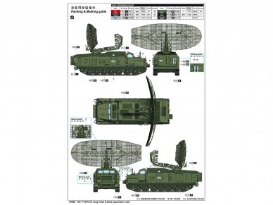 Trumpeter - P-40/1S12 Long Track S-band acquisition radar, 1/35, 09569 1