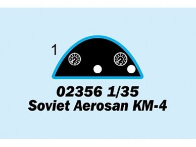 Trumpeter - Soviet Aerosan KM-4, 1/35, 02356 2