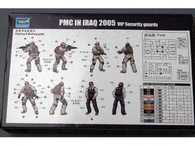 Trumpeter - PMC in Iraq 2005 VIP Security guards, 1/35, 00420 1