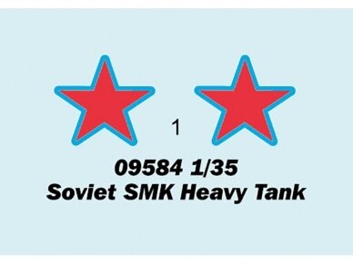 Trumpeter - Soviet SMK Heavy Tank, 1/35, 09584 2