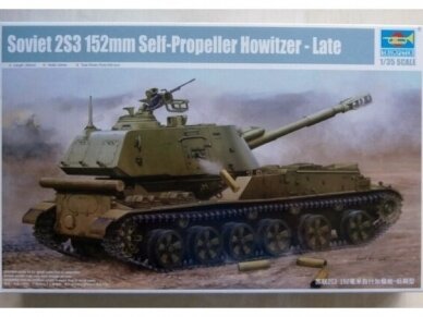 Trumpeter - Soviet 2S3 152 mm Self-propelled Howitzer, 1/35, 05567