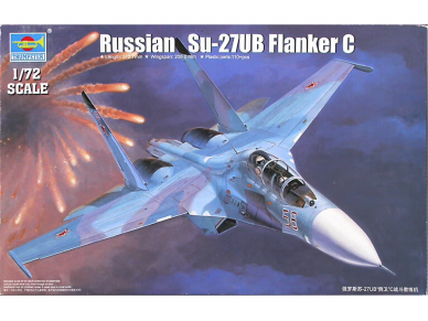 Trumpeter - Sukhoi Su-27UB Flanker C, 1/72, 01645 Trumpeter - Sukhoi Su-27UB Flanker C, 1/72, 01645