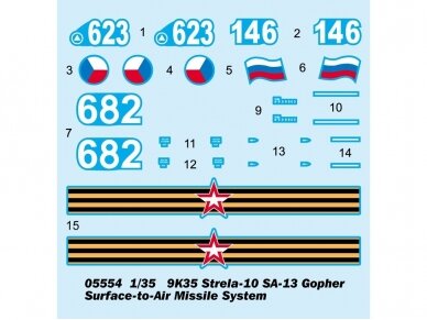 Trumpeter - Russian SA-13 GOPHER, 1/35, 05554 2
