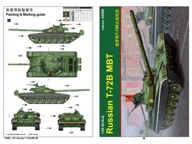 Trumpeter - Russian T-72B MBT, 1/35, 05598 3