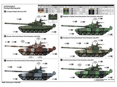 Trumpeter - Russian T-72B3 MBT, 1/35, 09508 2