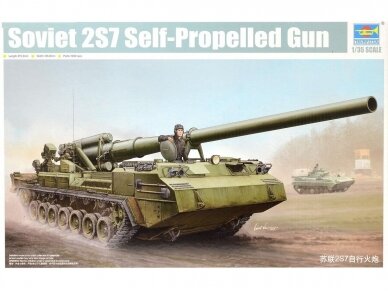 Trumpeter - Soviet 2S7 Self-Propelled Gun, 1/35, 05593