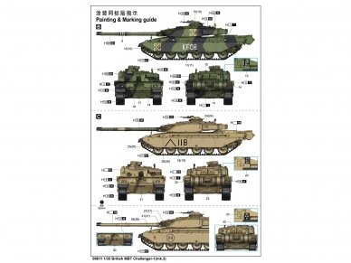 Trumpeter - British MBT Challenger-1 (mk.3), 1/35, 09611 15 Trumpeter - British MBT Challenger-1 (mk.3), 1/35, 09611 15