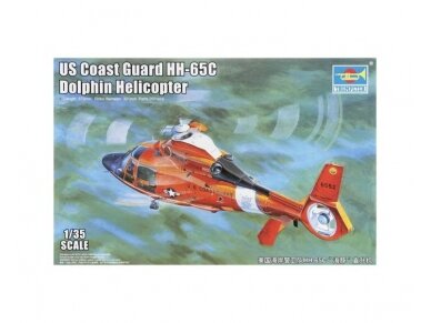 Trumpeter - US Coast Guard HH-65C Dolphin Helicopter, 1/35, 05107