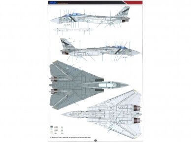 AMK - Grumman F-14D Super Tomcat, 1/48, 88007 24