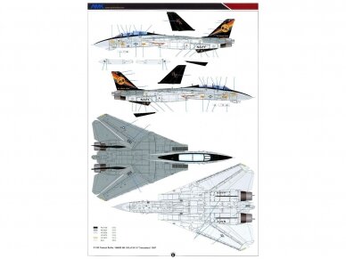 AMK - Grumman F-14D Super Tomcat, 1/48, 	88007 25